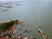 美丽的海湾（无人机拍摄）一